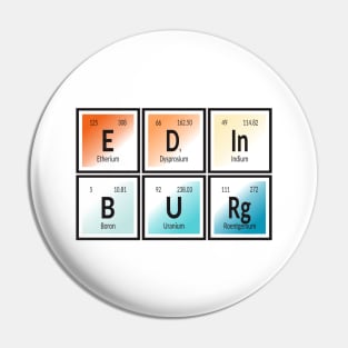 Edinburg Periodic Table Pin