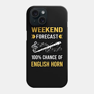 Weekend Forecast English Horn Cor Anglais Phone Case