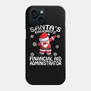 Santas Favorite Financial Aid Administrator Christ Phone Case