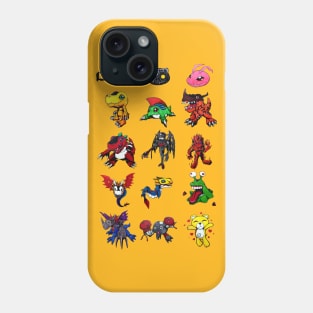 digimon vpet version 1 1997 Phone Case