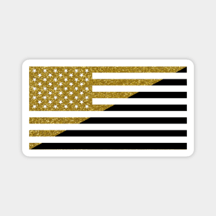 ancap American flag Magnet