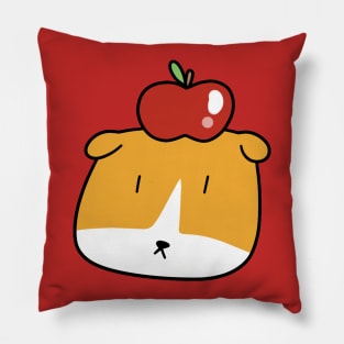 Apple Guinea Pig Face Pillow