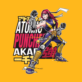 Anime Warrior Girl T-Shirt