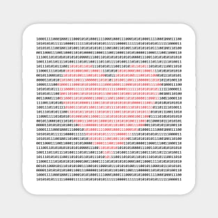 I Love Binary Code Computer Science Magnet