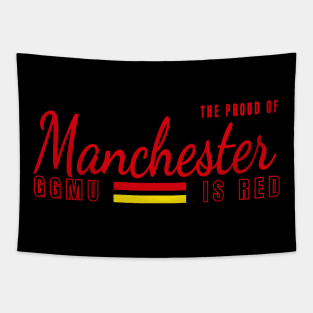 proud of manchester Tapestry