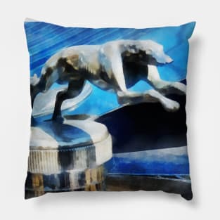 Cars - Lincoln Greyhound Hood Ornament Pillow