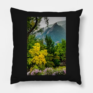 Fall For The Flatirons Pillow