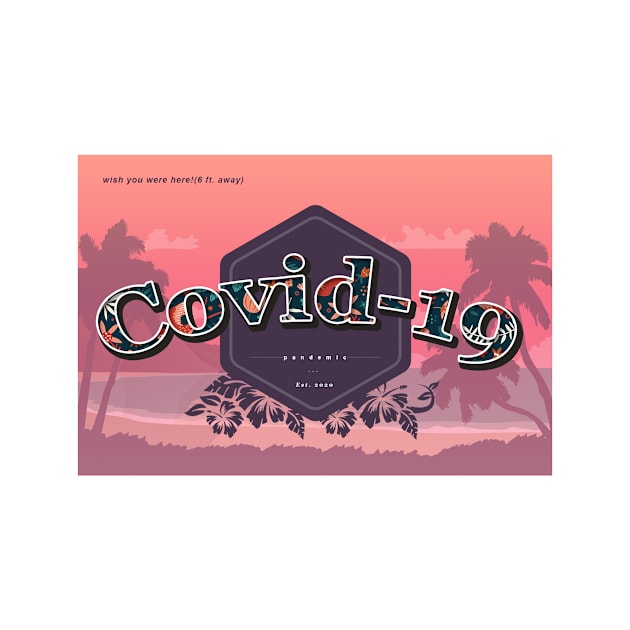 Covid post card by athenapantazes