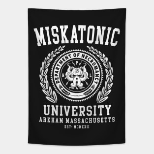 CTHULU AND LOVECRAFT - MISKATONIC UNIVERSITY Tapestry