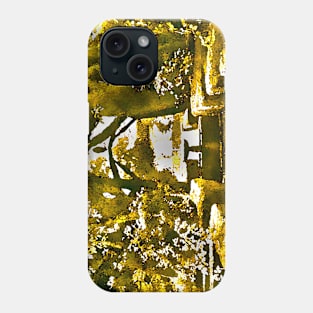 yellowish solar garden Phone Case