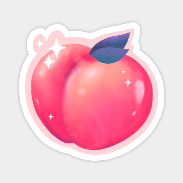 Peachy Magnet by Cute Stuff