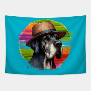 Great Dane Art Tapestry