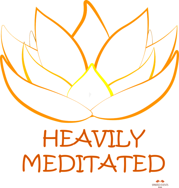 Heavily Meditated Kids T-Shirt by Spirited Events by Jofa