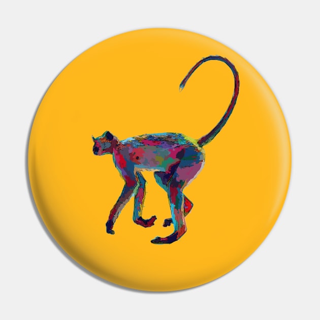 monkey Pin by Koen Design