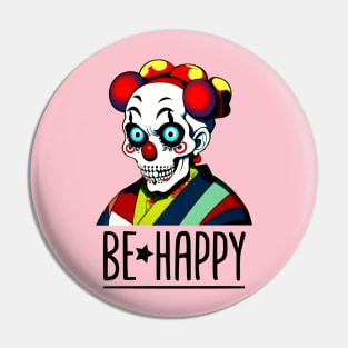 Skull clown Pin