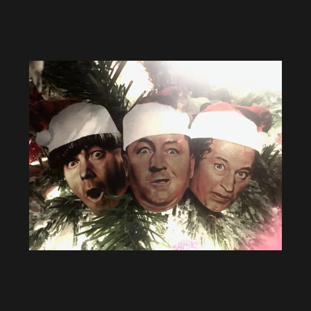 The Three Stooges Merry Christmas by daphberry