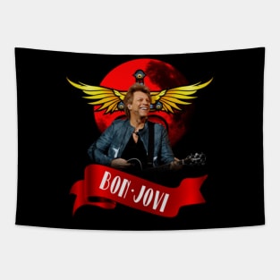 Red moon Vintage Jovi Tapestry