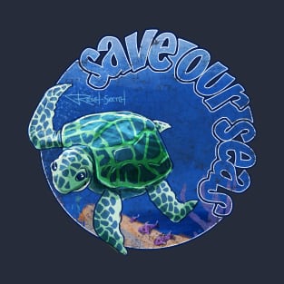 Sea Turtle: Save Our Seas T-Shirt