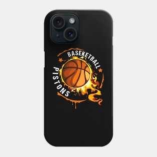 Graphic Basketball Name Pistons Classic Styles Team Phone Case