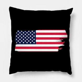 American Flag USA Pillow