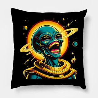 The alien smile Pillow