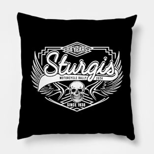 Sturgis Motorcycle rally 2024 Pillow