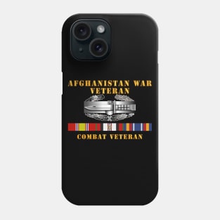 Afghanistan War Veteran - Combat Action Badge w CAB IRAQ  SVC Phone Case