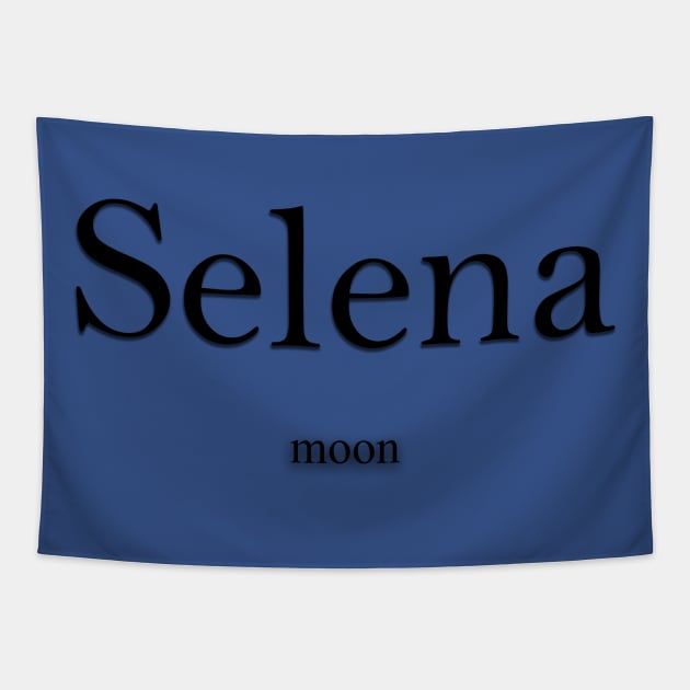 Selena Name meaning Tapestry by Demonic cute cat