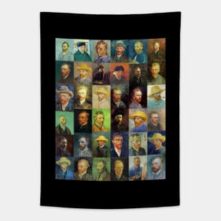 Vincent van Gogh Collage Tapestry