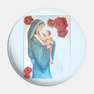 Mother Mary Pin