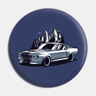 GT500 Shelby Mustang Classic Pin