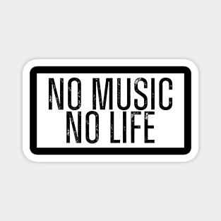 NO MUSIC NO LIFE Magnet
