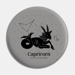 Capricorn Pin