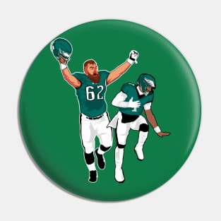 Jalen hurts x Jason kelce Pin