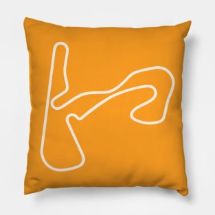 Circuit Park Zandvoort [outline] Pillow