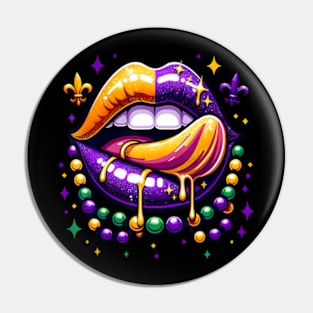 Mardi Gras Outfit CostumeMardi Gras Lips Pin