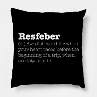 Resfeber Pillow