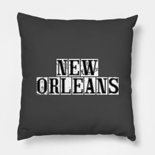 New Orleans Street Tiles Pillow