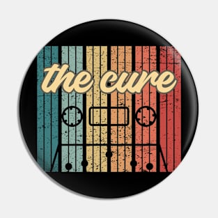 the cure cassette retro vintage Pin