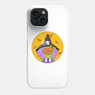 Witch and Pumpkin Phone Case