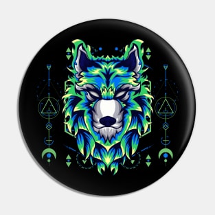 wolf lover Pin