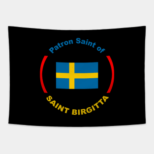 PATRON SAINT OF SWEDEN Tapestry