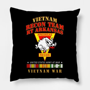 Recon Team - RT Arkansas - Razor - Vietnam War w VN SVC Pillow