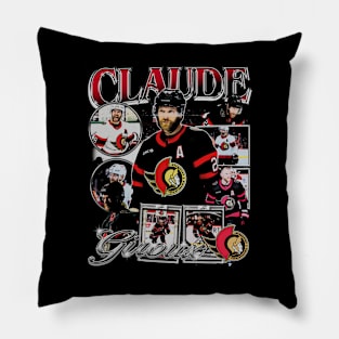 Claude Giroux Vintage Bootleg Pillow