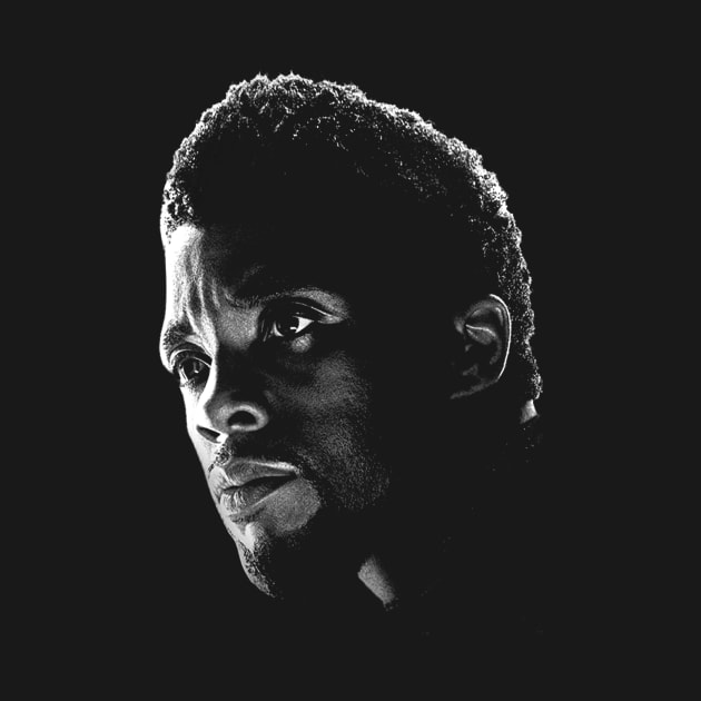 chadwick-boseman by rotra