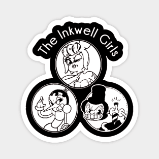 Cuphead Inkwell Girls Magnet