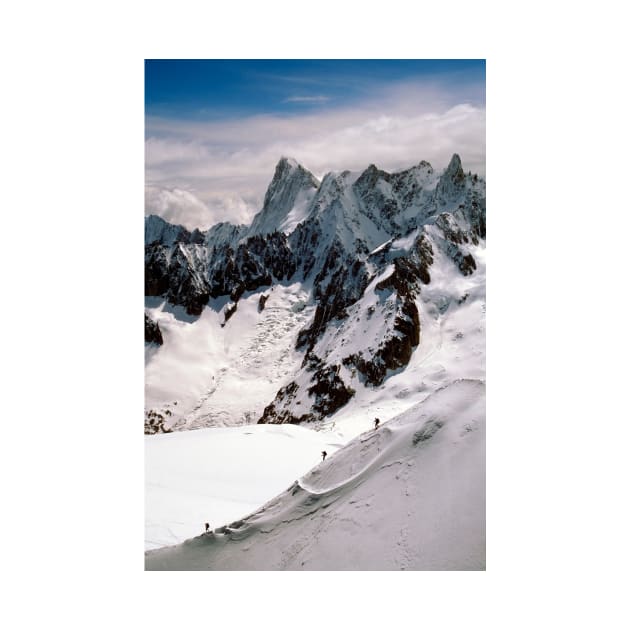 Chamonix Aiguille du Midi Mont Blanc Massif France by AndyEvansPhotos