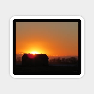 Countryside Sunset - Southwestern Ontario No.1 Magnet