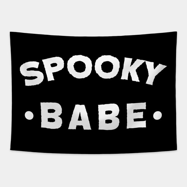 Spooky Babe Tapestry by Perpetual Brunch