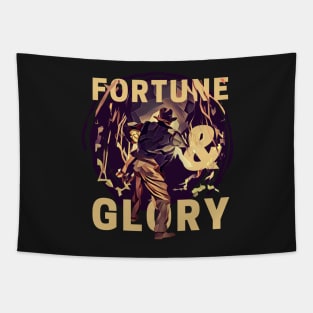 Fortune and Glory - Indy - Funny Tapestry